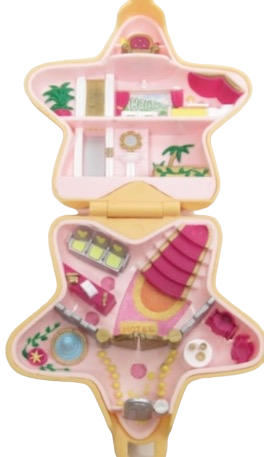 POLLY POCKET BLUEBIRD DE 1992 HOTEL HOLLYWOOD COMPLET